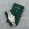 Rolex Datejust 36 Argento Jubilee 1601 Silver Lining